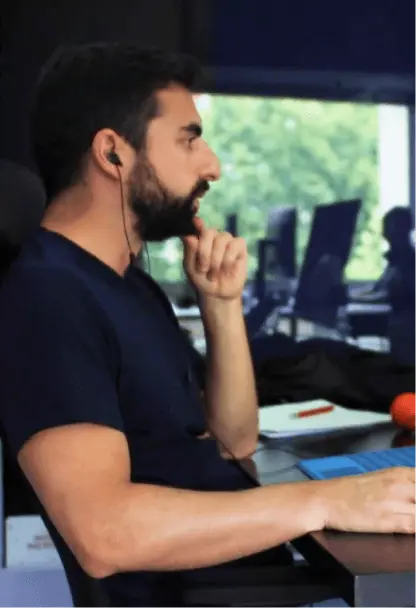 CEO working