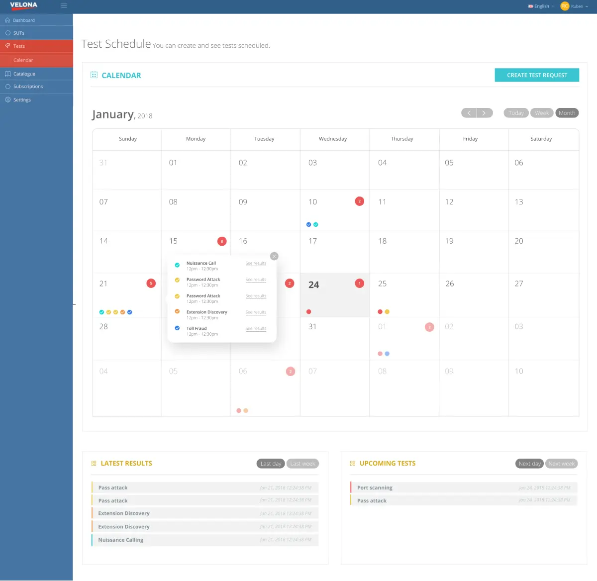 VoIP Calendar