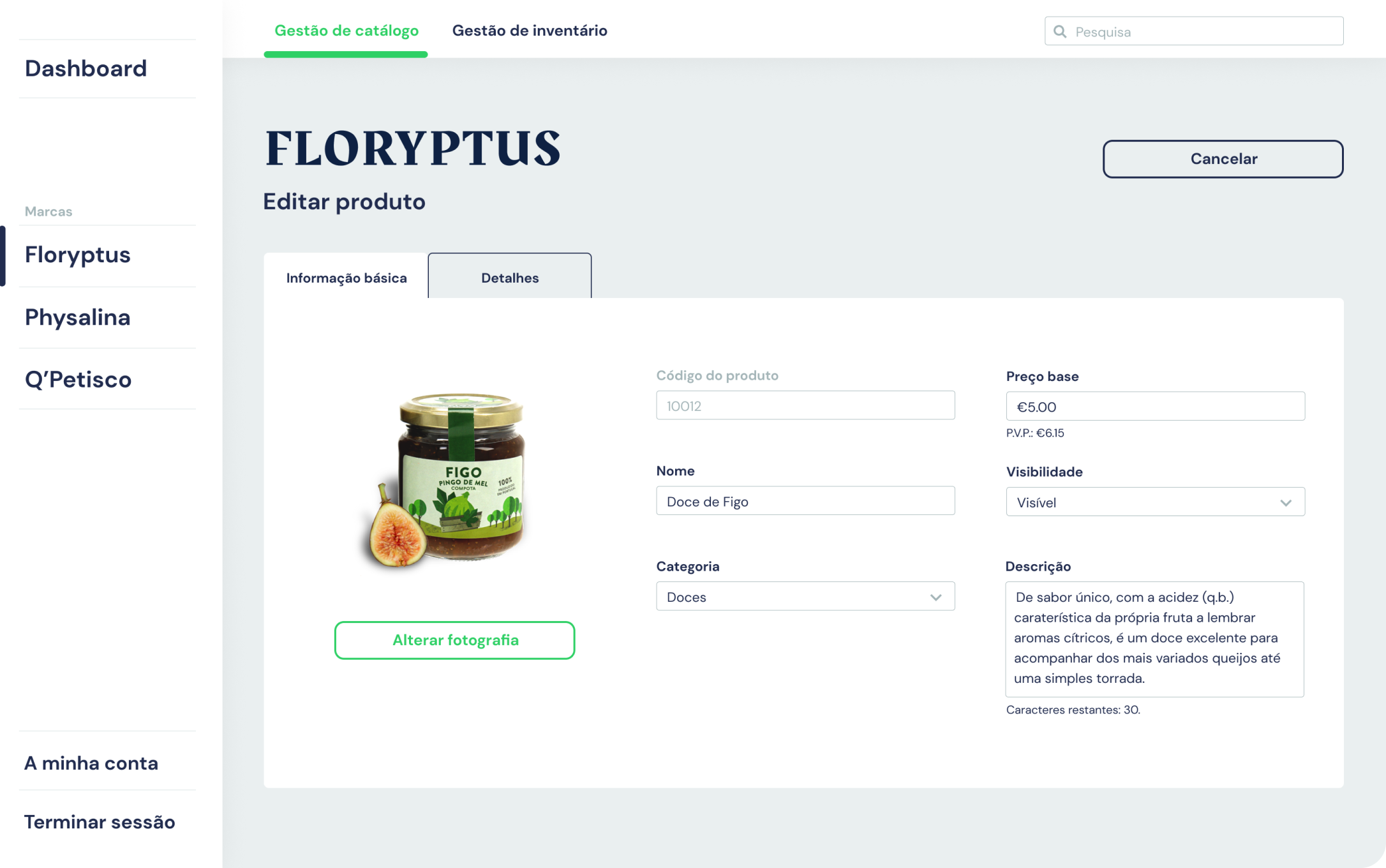 Floryptus Back-office Details