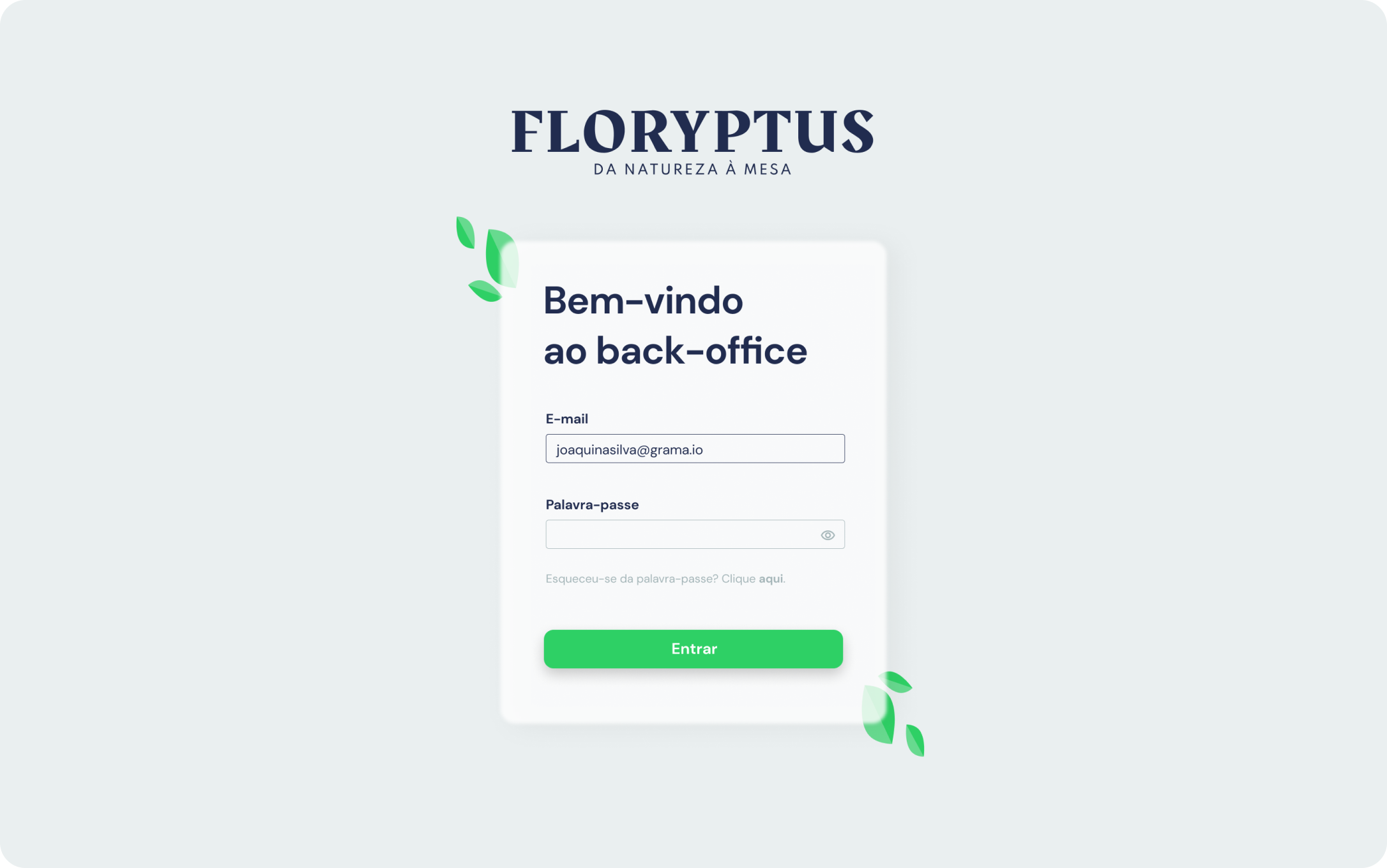 Floryptus Back-office Login