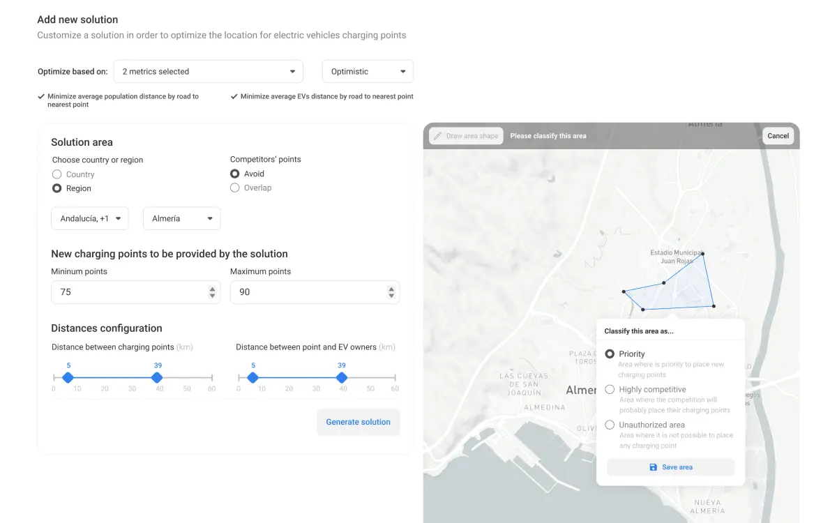 Smart Planner Map Interaction